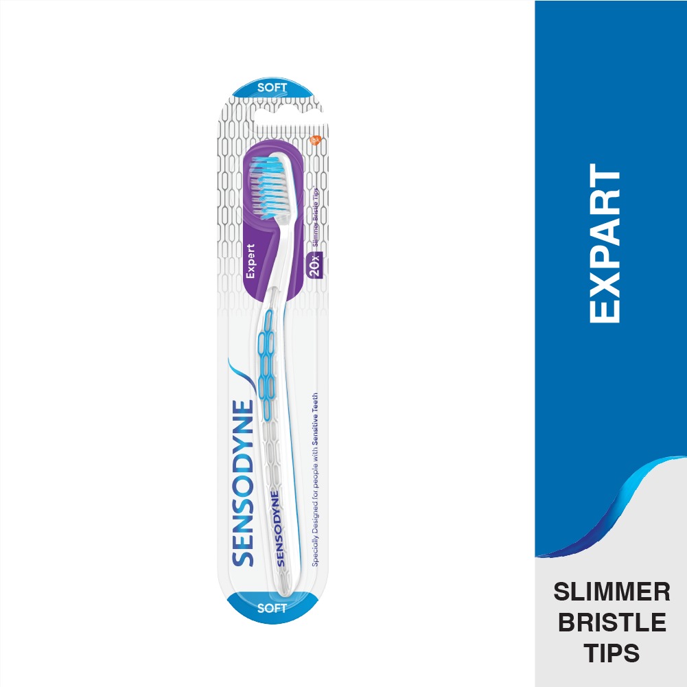 Buy  Sensodyne Expert Toothbrush Up to 20X slimmer bristle tips & soft rounded bristles (Buy 2 Get 1) at best price in Bangladesh 