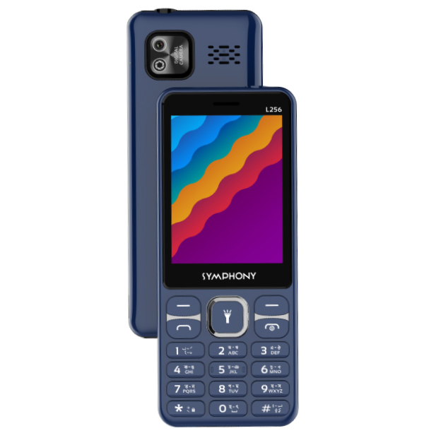 Picture of Symphony L256 Feature Phone with 2.8" QVGA Display, Multicolor (Best Price)