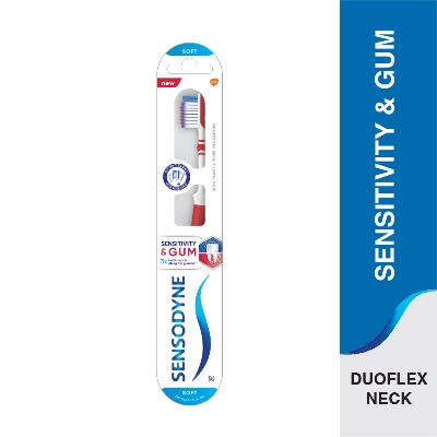 Buy  Sensodyne Sensitivity & Gum Toothbrush 3X effective on gums (Buy 2 Get 1)  at best price in Bangladesh 