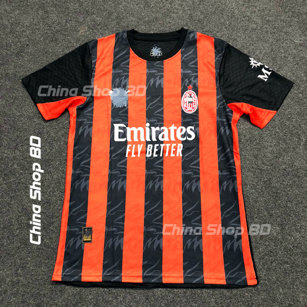 Picture of AC MILAN HOME Jersey 25/26 Half Sleeve High Quality