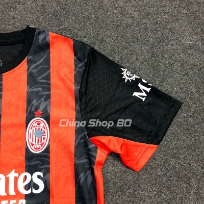 Picture of AC MILAN HOME Jersey 25/26 Half Sleeve High Quality