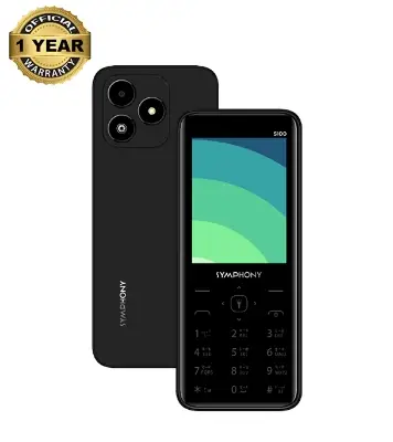 Picture of Symphony S100 Dual SIM Feature Phone, Multicolor (Best Price) 
