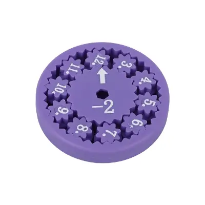 Picture of Math Learning Spinner Math Fidget Spinner Set for Learning Addition Subtraction Multiplication Division Educational Toy for Kids Math Manipulatives Teaching Aid Classroom Math Gadget