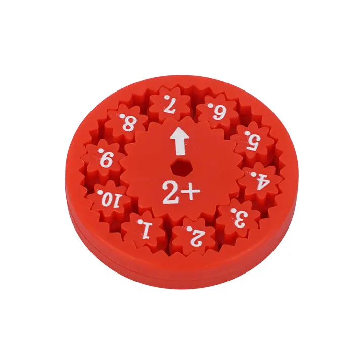 Picture of Math Learning Spinner Math Fidget Spinner Set for Learning Addition Subtraction Multiplication Division Educational Toy for Kids Math Manipulatives Teaching Aid Classroom Math Gadget