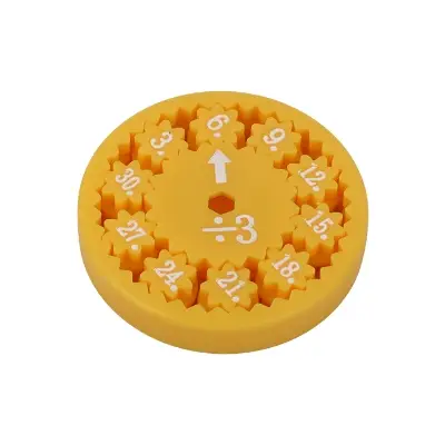 Picture of Math Learning Spinner Math Fidget Spinner Set for Learning Addition Subtraction Multiplication Division Educational Toy for Kids Math Manipulatives Teaching Aid Classroom Math Gadget