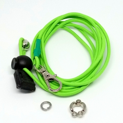 Picture of 2 Mitar Elastic harness with anklet 5.5 mm for cockatiel bird (full set combo pack)