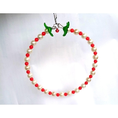 Picture of Birds Swing toy for Cage Accessory Perch Bird Toy for Budgies, Cockatiel, Parrot, Conure, Java, Finch, Canary and Other Small Birds