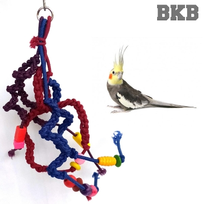 Picture of Bird Cradle Toy ladder swing toy bird cage accessories
