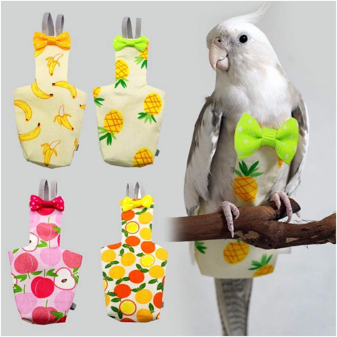 Picture of Waterproof Fabric Washable Pet Bird Diaper for cockatiel bird pet bird accessories