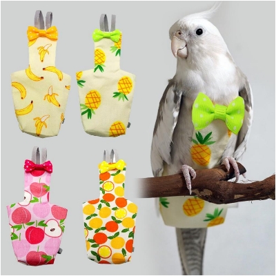 Picture of Waterproof Fabric Washable Pet Bird Diaper for cockatiel bird pet bird accessories