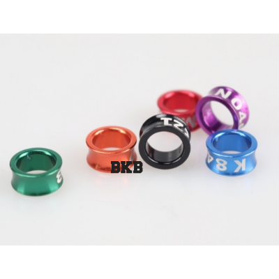 Picture of {2pcs} lovebird close band foot ring random word tag 4.5mm