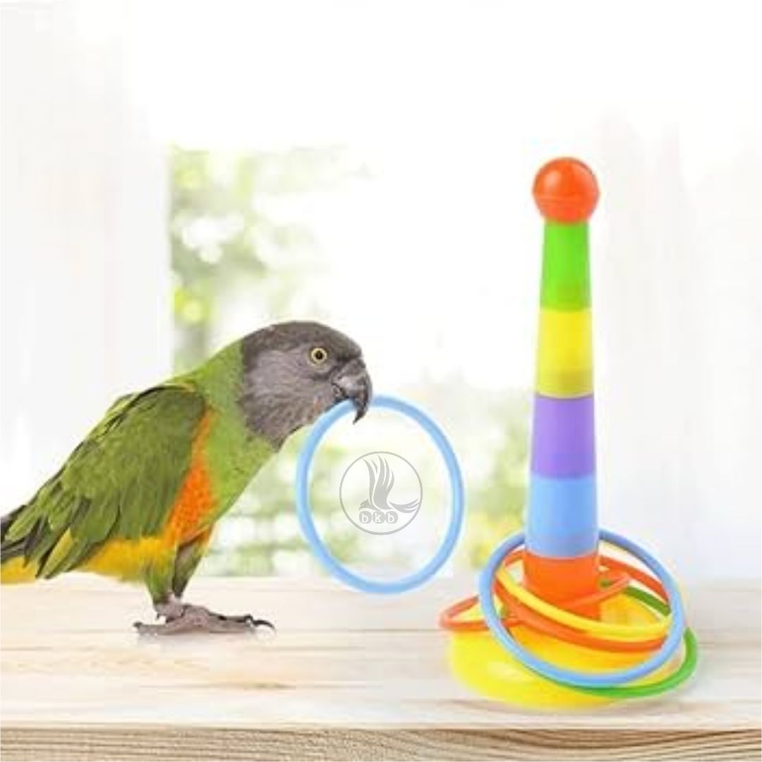 Picture of pet bird adjustable tower toy easy to play small & large bird pet product pet accessories