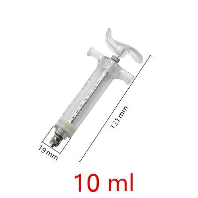 Picture of 10ml pet bird hand feeding transparent syringes with hose pet bird product bird accessories