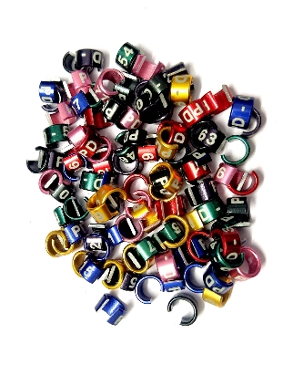 Picture of 2pcs 4.7mm cut ring easy to use any sige lovebird. pet bird products bird accessories