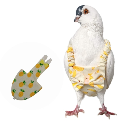 Picture of pigeon diaper dress washable fabrics pet bird products