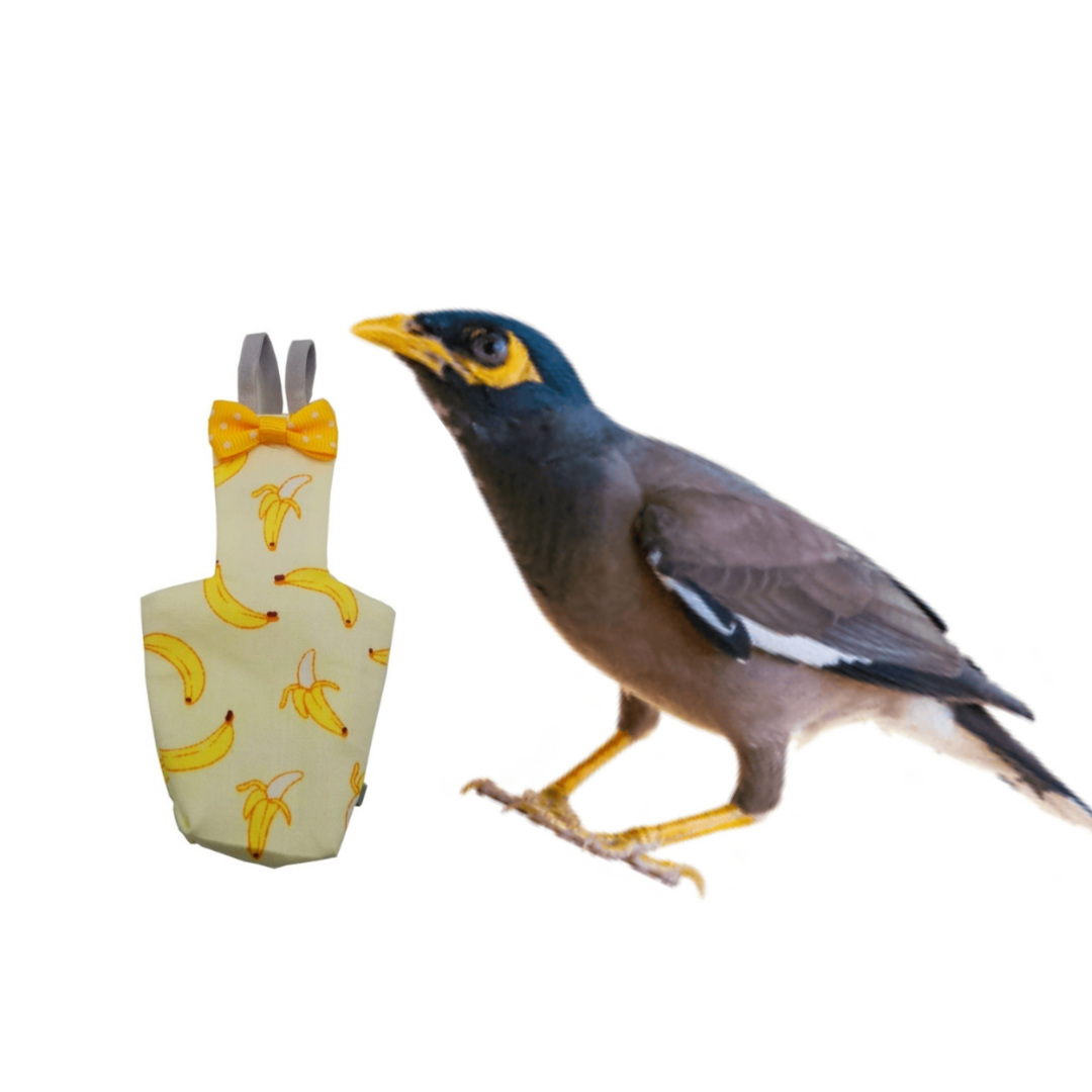 Picture of shalik bird diaper dress adjustable diaper washable fabrics pet bird accessories