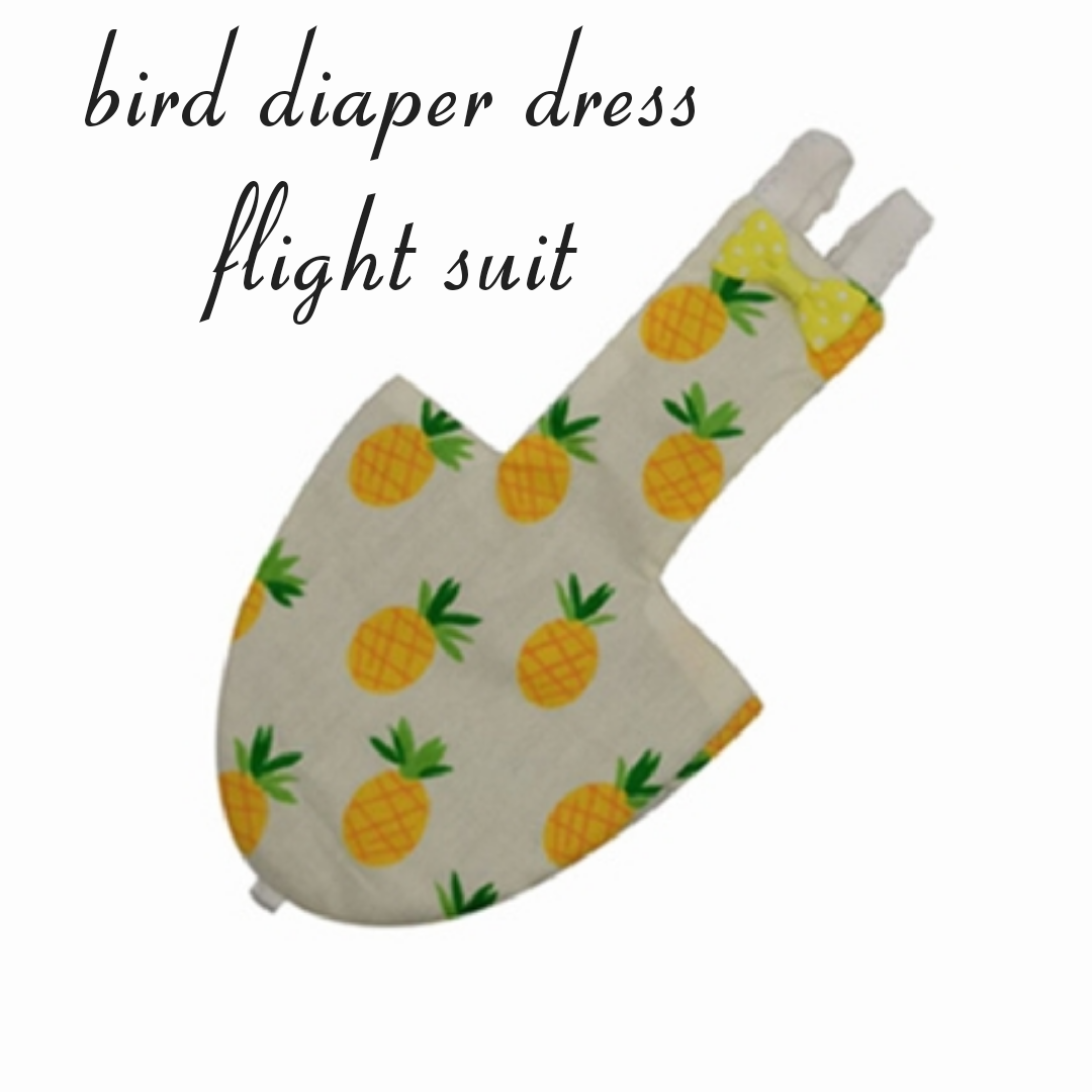 Picture of budgerigar bird diaper dress adjustable diaper dress washable fabrics pet bird accessories bird products