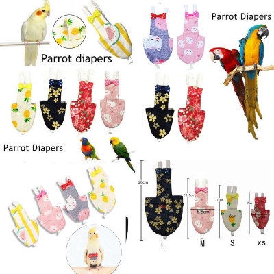 Picture of bird diaper dress flight duit pet bird accessories bird products
