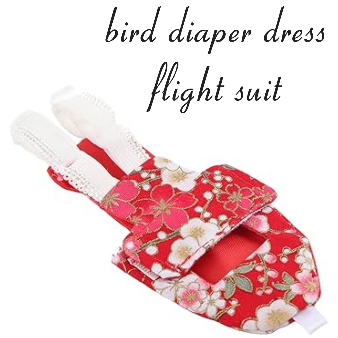 Picture of bird diaper dress flight duit pet bird accessories bird products