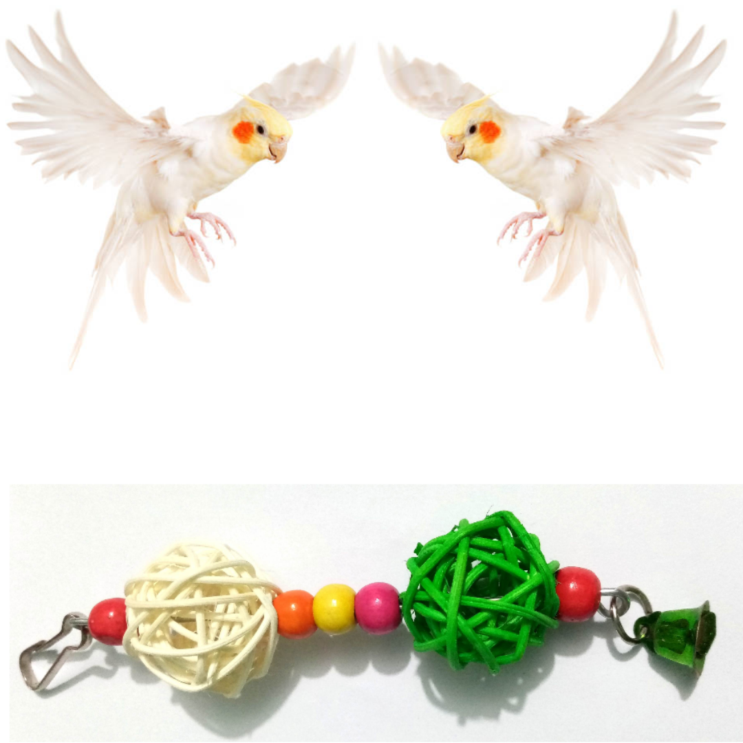 Picture of bamboo cradle toy for bird pet bird products bird accessories