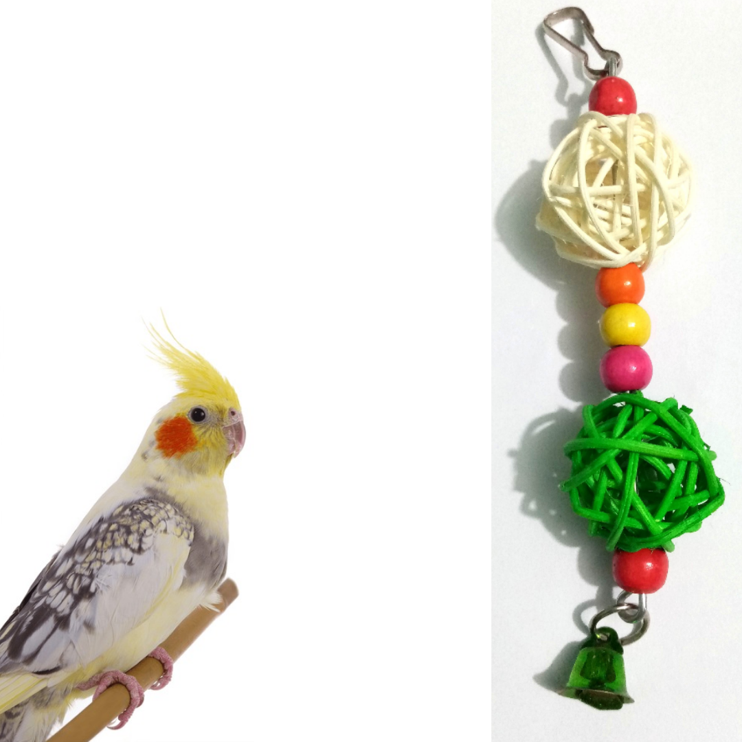 Picture of bamboo cradle toy for bird pet bird products bird accessories