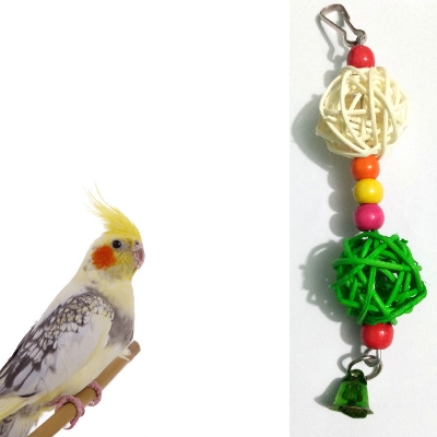 Picture of bamboo cradle toy for bird pet bird products bird accessories