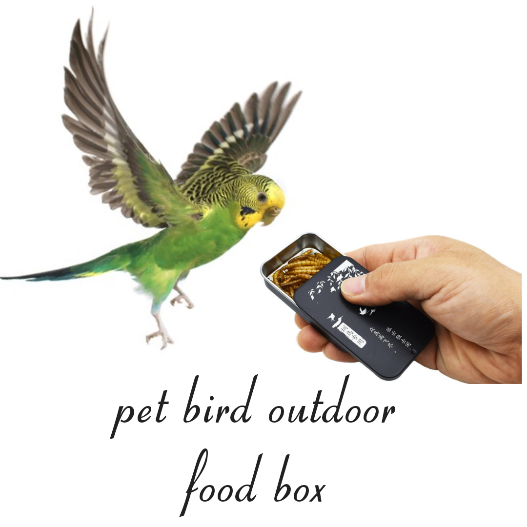 Picture of pet bird outdoor food box pet products pet accessories