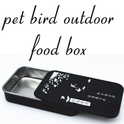 Picture of pet bird outdoor food box pet products pet accessories