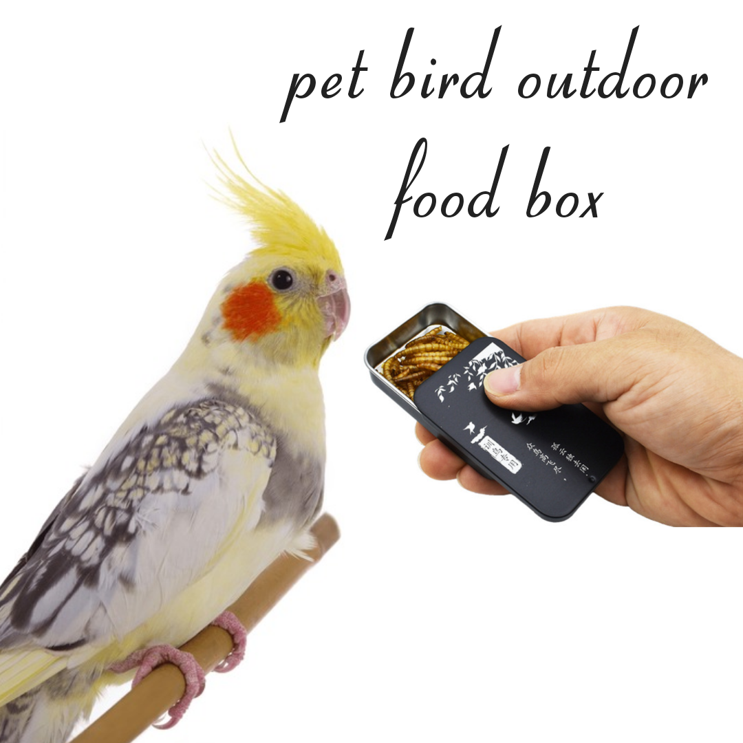 Picture of pet bird outdoor food box pet products pet accessories