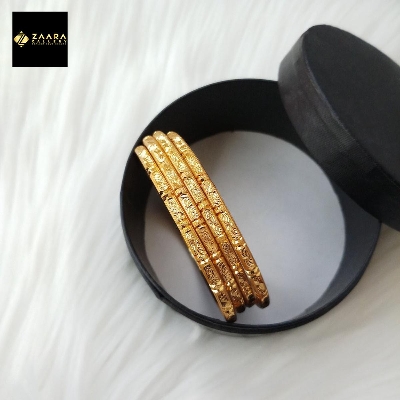 Picture of City Gold/ Gold Plated Metal Bangles (Imported) For Women - 4 Pieces M-IGP9050
