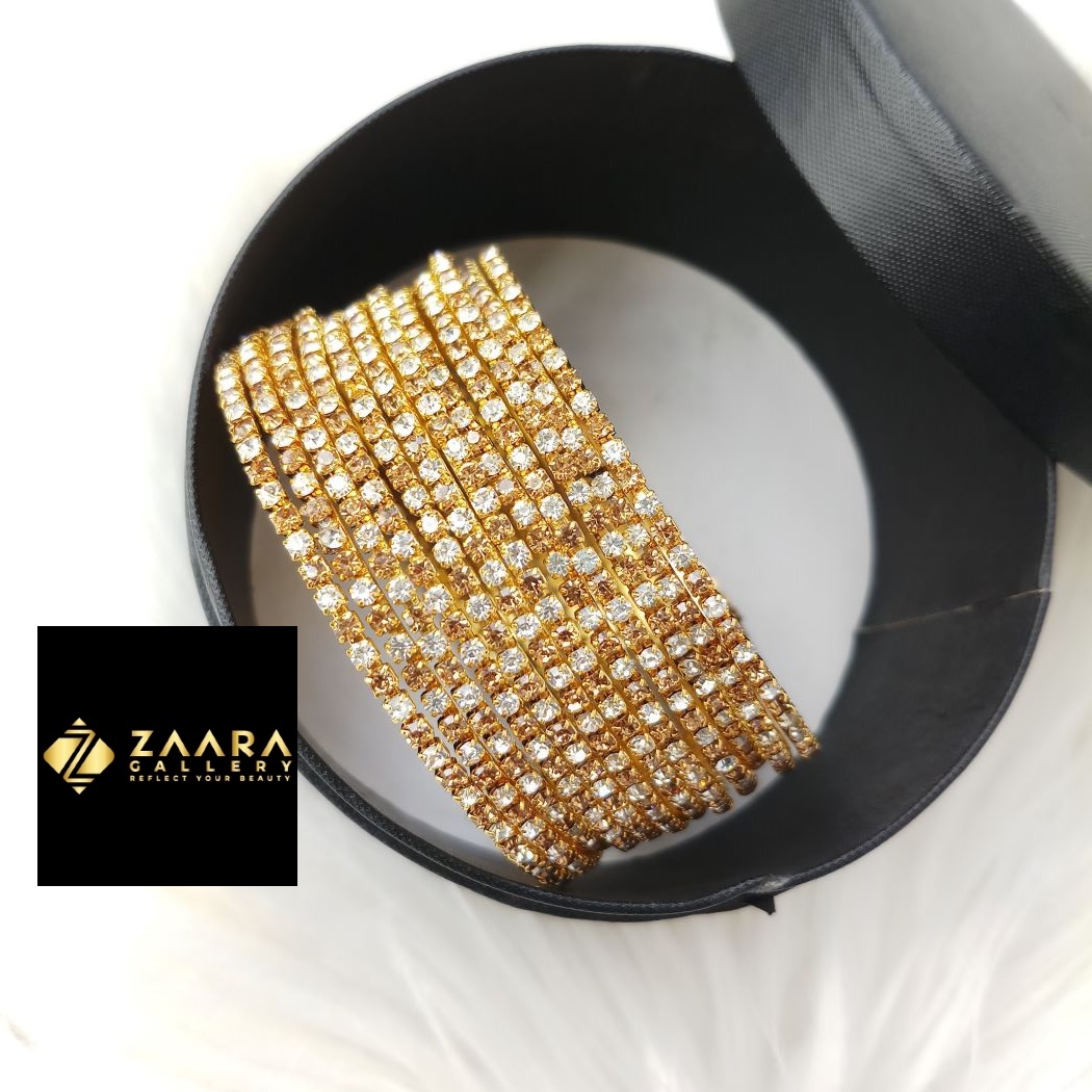 Picture of Premium Quality - Multicolor Metal Bangles for Women & Girls (Imported) - 12 Pieces Model-ST2200ALL - Bangles