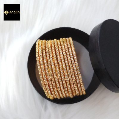 Picture of Stone & Metal Bangles for Women - 12 Pieces M-EXSCV310 - Bangles