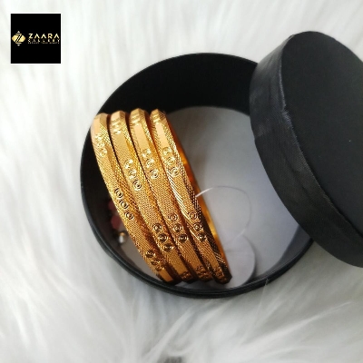 Picture of City Gold Bangles/ Gold Plated Bangles For Women (Imported) M-IGP9555 - 4 Pieces - Bangles
