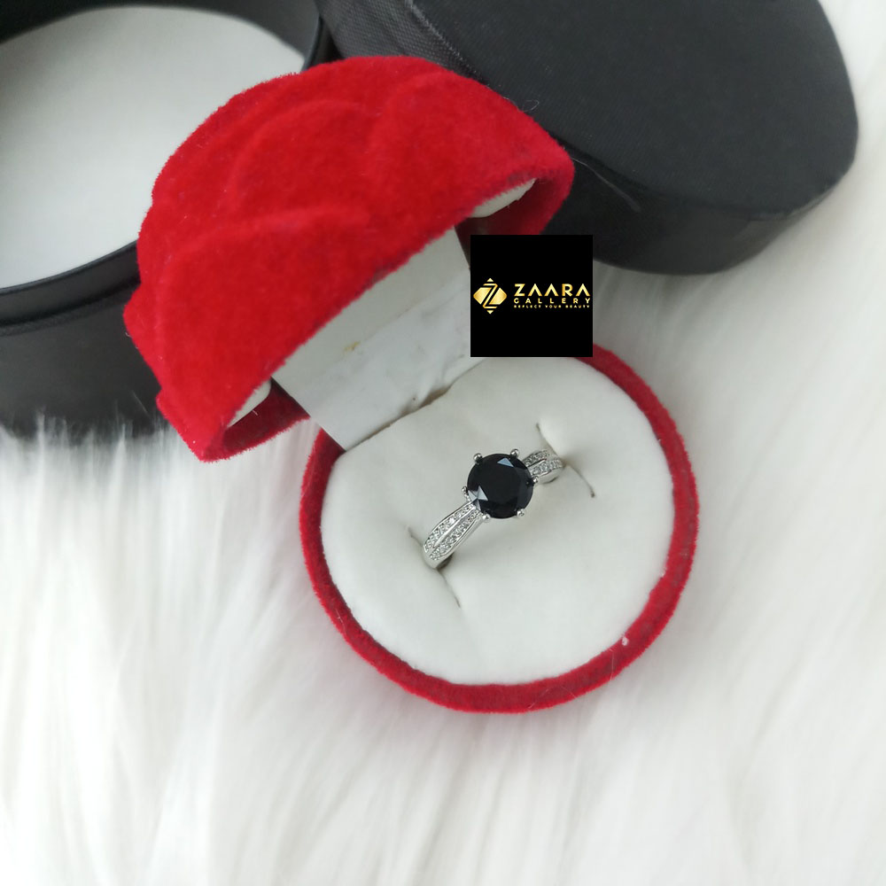 Picture of Stone Finger Ring for Women & Girls With Free Box (Imported) (M-FRC2022) - 1 Piece - Rings - Ring - Ring for Women - Ring for Girls