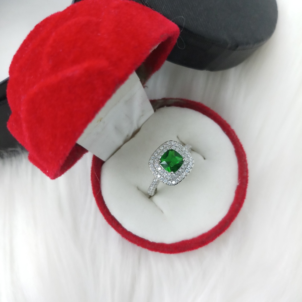 Picture of Stone Finger Ring For Women & Girls With Free Box (Imported) (M-FRC2026) - 1 Piece - Ring For Girls- Rings