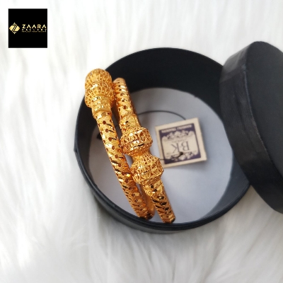 Picture of City Gold Bangles/ Gold Plated Bala Bangles For Women (Imported) M-CT242 - 2 Pieces - Bangles