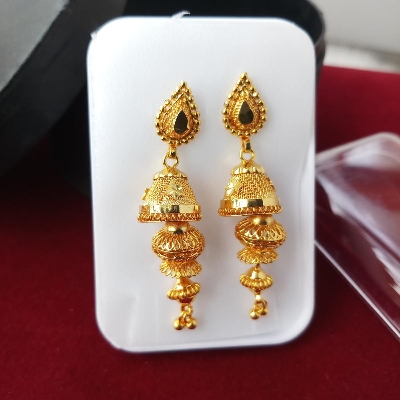Picture of City Gold Earrings/ Gold Plated Earrings (Imported) For Women - 1 Pair M-CTE9122 - Earrings