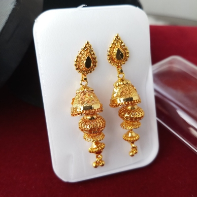 Picture of City Gold Earrings/ Gold Plated Earrings (Imported) For Women - 1 Pair M-CTE9122 - Earrings