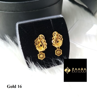 Picture of City Gold Earrings / Gold Plated Earrings For Women (Imported) - 1 Pair M-CTE9124 - Ear Ring - Earrings