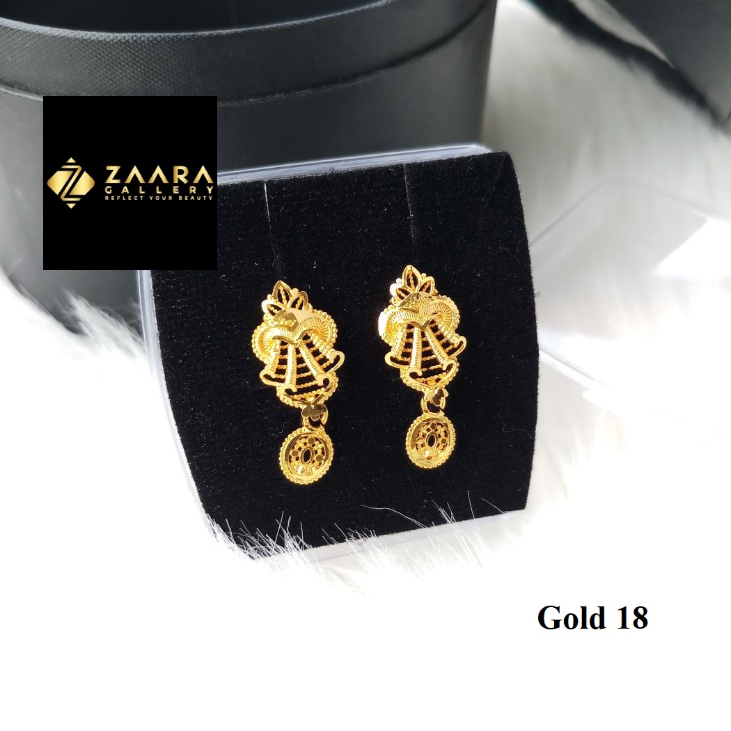 Picture of City Gold Earrings / Gold Plated Earrings For Women (Imported) - 1 Pair M-CTE9124 - Ear Ring - Earrings