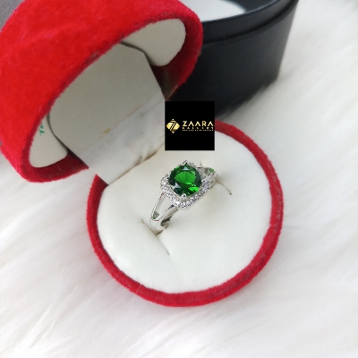 Picture of Stone Finger Ring For Women & Girls With Free Box (Imported) (M-FRC2047) - 1 Piece - Ring For Girls