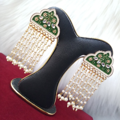 Picture of Jaypuri Meenakari Multicolor Earrings for Women (Imported) - 1 Pair M-JME530 - Earrings - Earrings for Girls - Earrings for Women