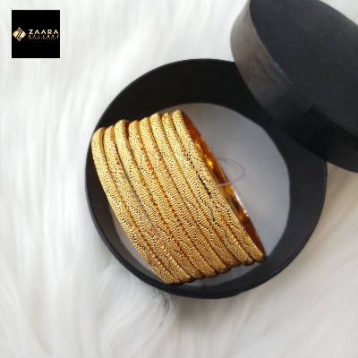 Picture of City Gold Bangles/ Gold Plated Bangles For Women - 8 pieces (Imported) M-CT4011 - Bangles