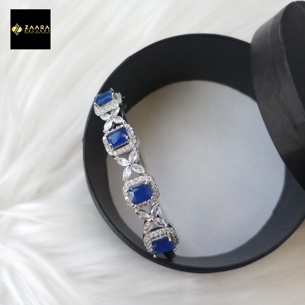 Picture of Diamond Cut AD Stone Bracelet For Girls & Women (Imported) - M-DCB-1001 - Bracelet for Women & Girls