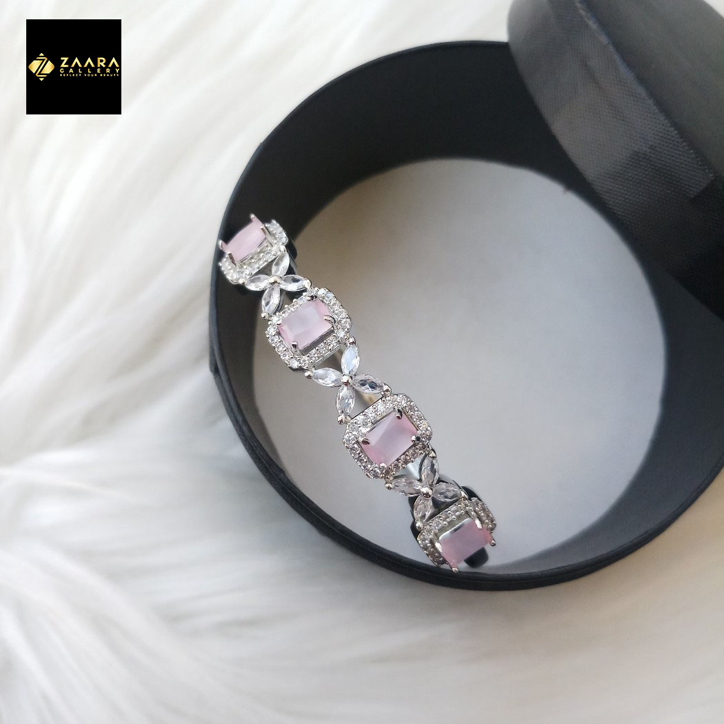 Picture of Diamond Cut AD Stone Bracelet For Girls & Women (Imported) - M-DCB-1001 - Bracelet for Women & Girls