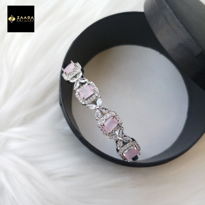 Picture of Diamond Cut AD Stone Bracelet For Girls & Women (Imported) - M-DCB-1001 - Bracelet for Women & Girls