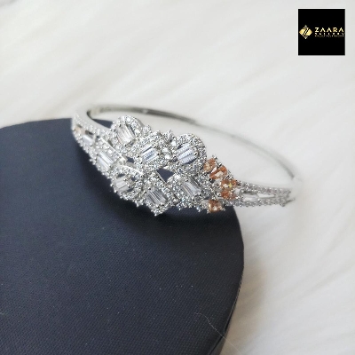 Picture of Diamond Cut AD Stone Bracelet For Girls & Women (Imported) - M-DCB1005 - Bracelet for Women & Girls