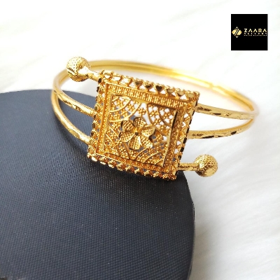 Picture of Forming Gold Plated 1.5 Gram Gold Color Polish Bracelet Bangles For Women - 1 Pieces (Imported) M-FGPB101 - Bracelet Bangles For Women