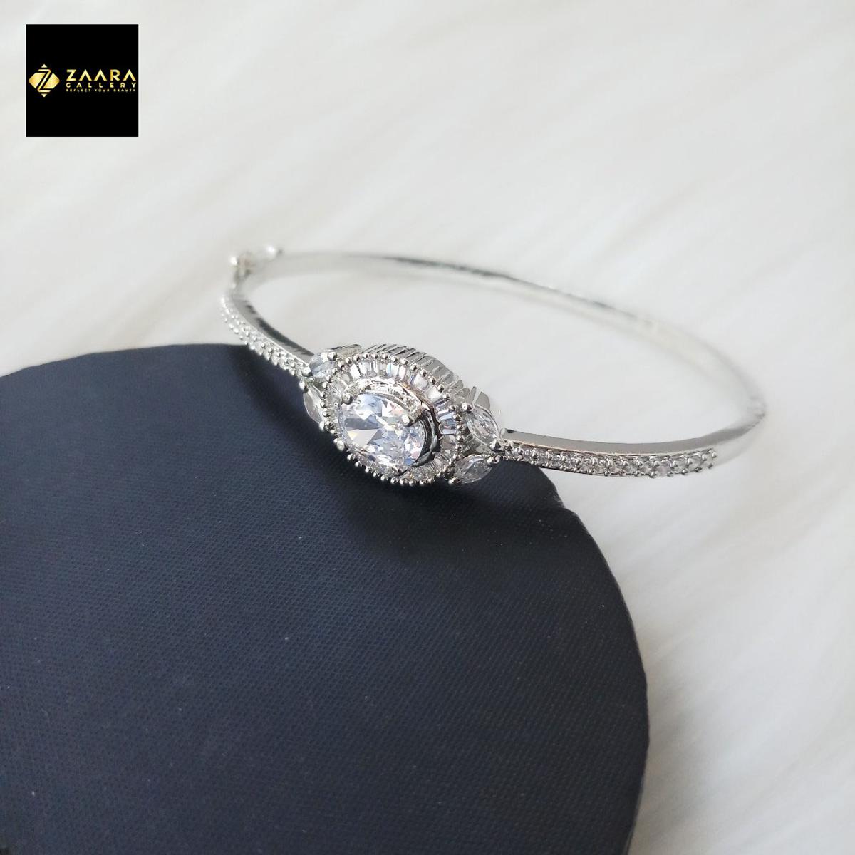 Picture of Diamond Cut AD Stone Bracelet For Girls & Women (Imported) - M-DCB1013 - Bracelet for Women & Girls