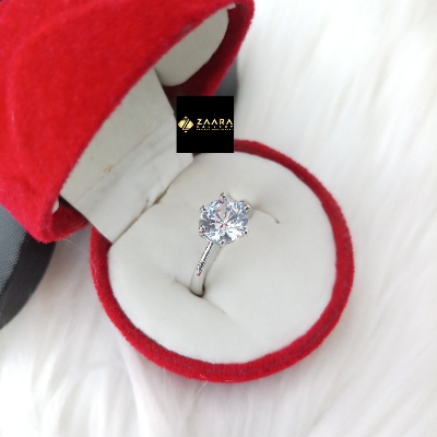 Picture of Stone Finger Ring For Women & Girls With Free Box (Imported ) - 1 Piece (M-FRC2051) - Ring